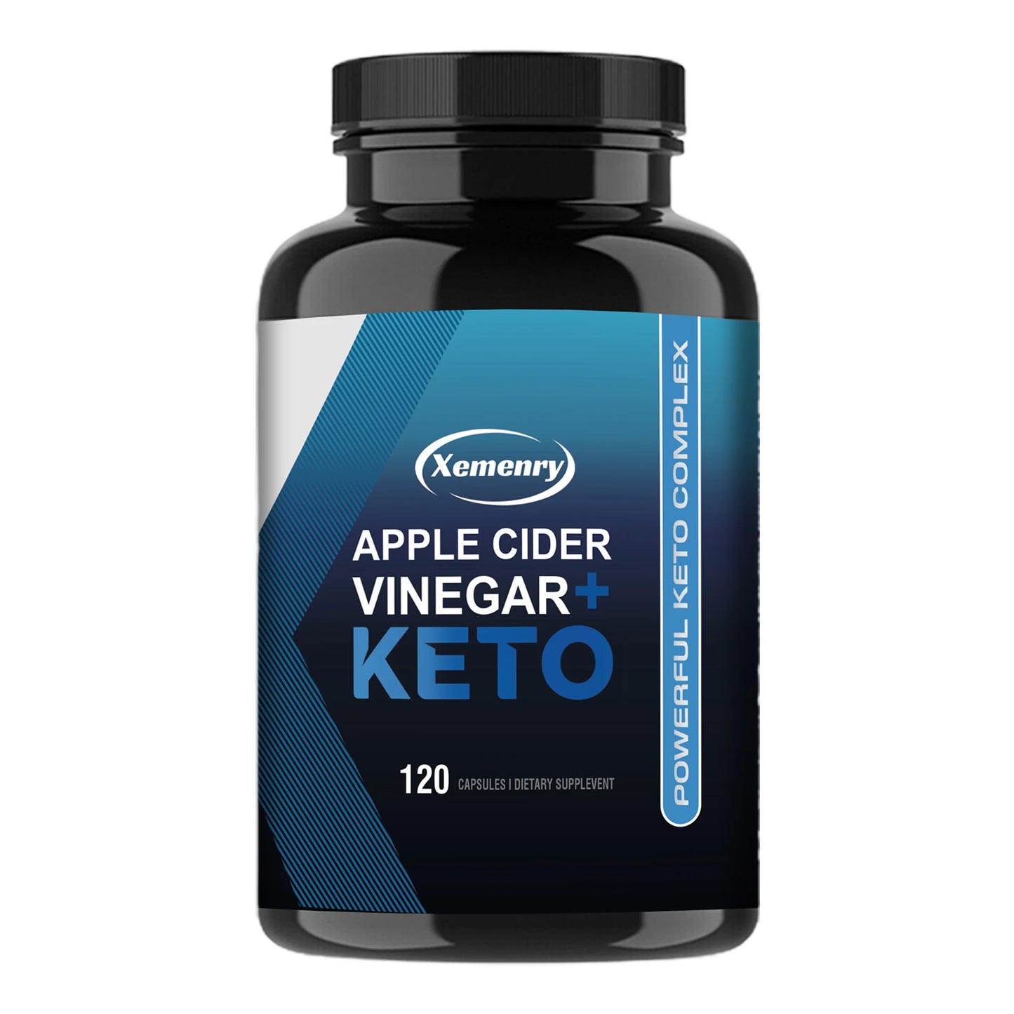 Apple Cider Vinegar + Keto
- Weight Management, Fat Burning, Detoxification, Metabolism, Appetite Suppression - 120 Capsules