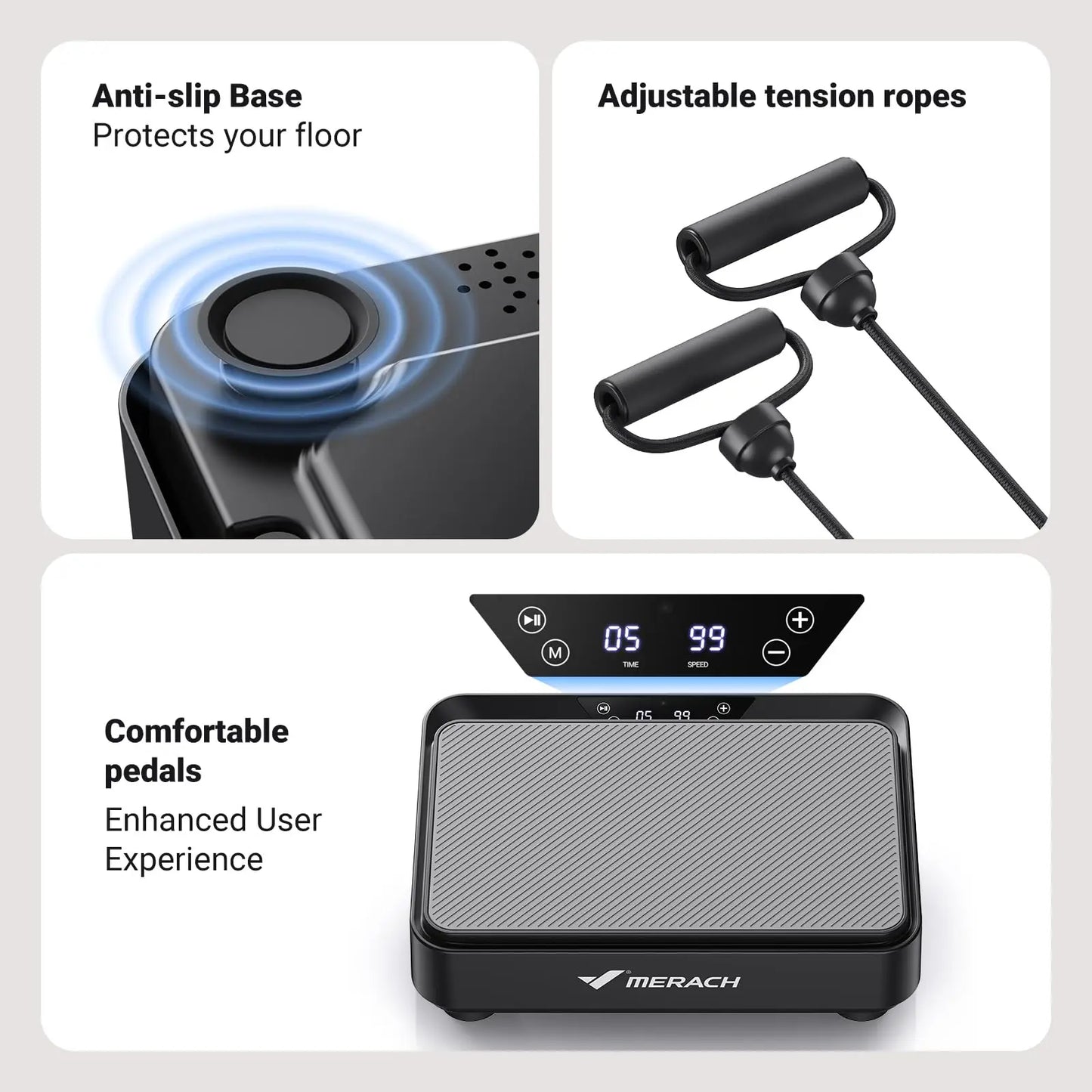 Vibration Plate Exercise Machine Vibration Plate for Lymphatic Drainage
Relieve Pain Help Sleep Fat Burning Weight Loss