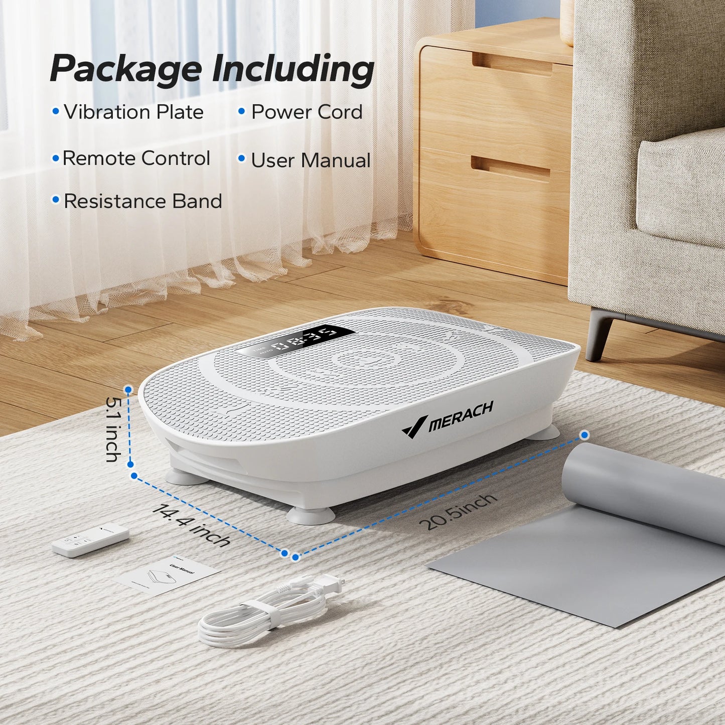 Vibration Plate Exercise Machine Whole Body Workout Power Vibrate
Fitness Platform Vibration Plate Weight Loss & Shaping