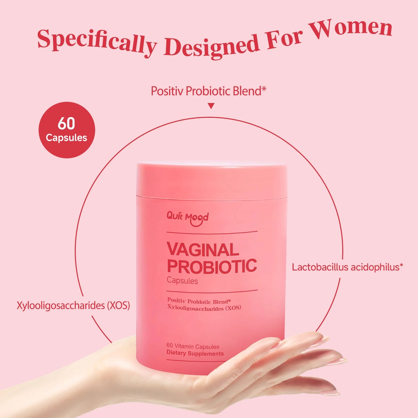 Probiotics for Women
PH Balance with Probiotics and Lactobacillus Probiotic Blend