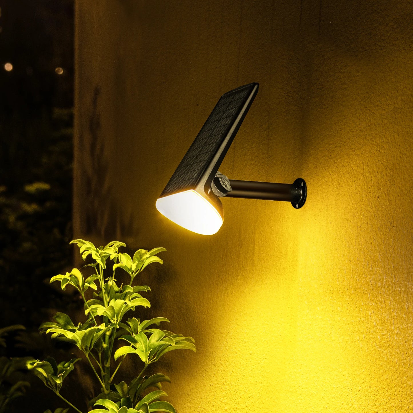 2 Pack Solar Spotlights Outdoor Warm Light 600LM
24LED Waterproof Landscape Lights, 3-in-1 Installation, Adjustable Head