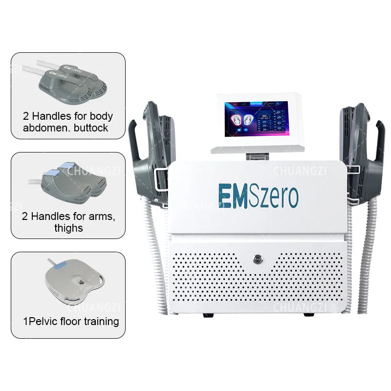 EmsZero NEO 15 Tesla RF 2025 Professional Body Sculpt 6500W
Slimming Machine Muscle Stimulator