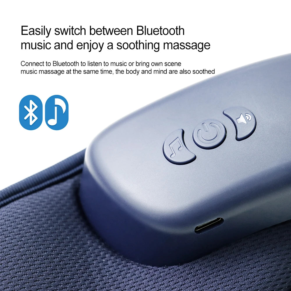 Eye Massager With Heat Smart Airbag Vibration
Eyecare Compress Bluetooth Eye Massage Relaxation Relieve Tired and Dry Eyes