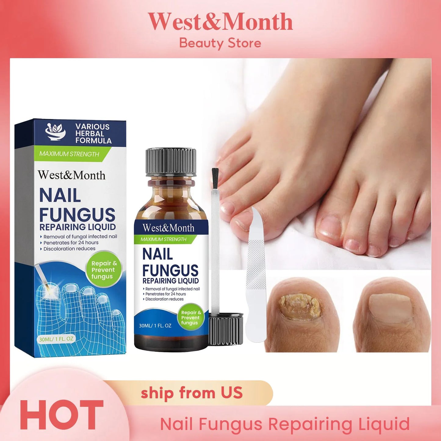 Maximum Strength Nail Fungus Repairing Liquid