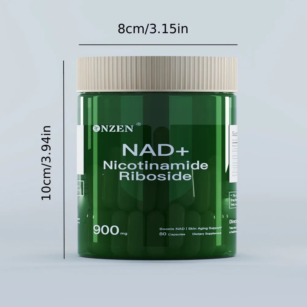 High Purity NAD Boosting Supplement: Liposomal
Nicotinamide Riboside with Resveratrol & Quercetin – Alternative to NAD Suppleme