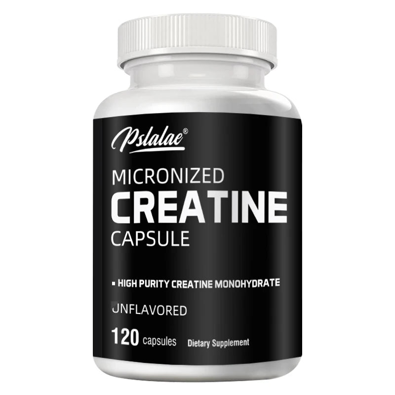 Micronized Creatine
Enhance Muscle Endurance and Improve Athletic Performance - 120 Capsules