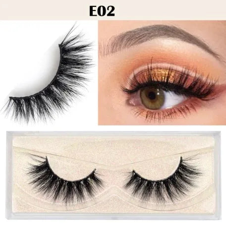 Mink Eyelashes 3D Mink Hair False Eyelashes