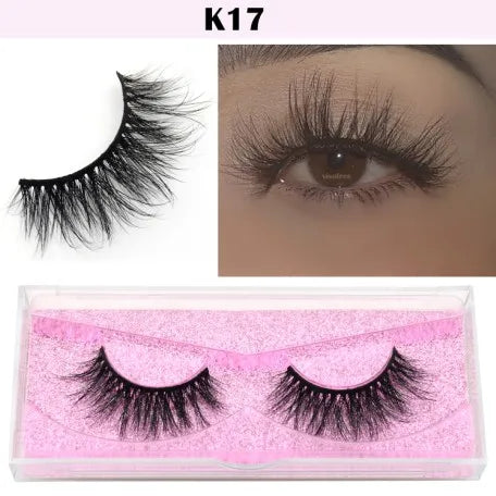 Mink Eyelashes 3D Mink Hair False Eyelashes