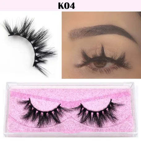 Mink Eyelashes 3D Mink Hair False Eyelashes