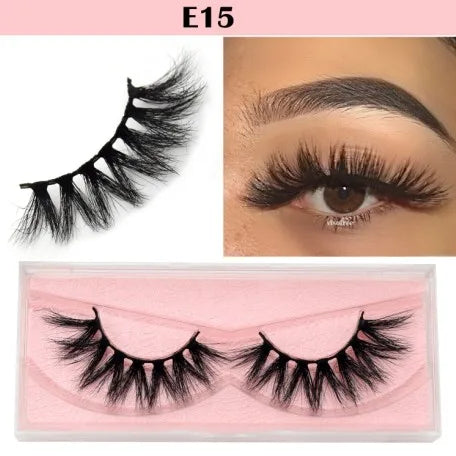 Mink Eyelashes 3D Mink Hair False Eyelashes