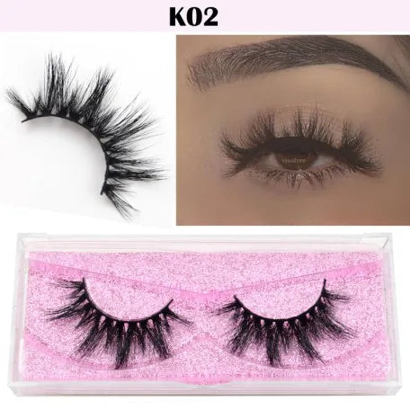 Mink Eyelashes 3D Mink Hair False Eyelashes