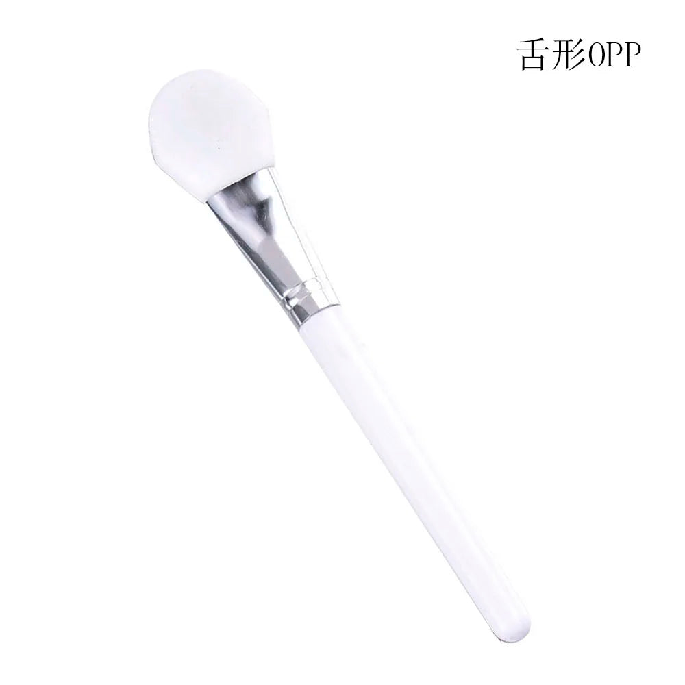 1Pc White Makeup Silicone Facial Mask