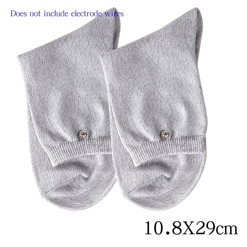 Electric Tens EMS Muscle Stimulator Conductive Silver Fiber Gloves