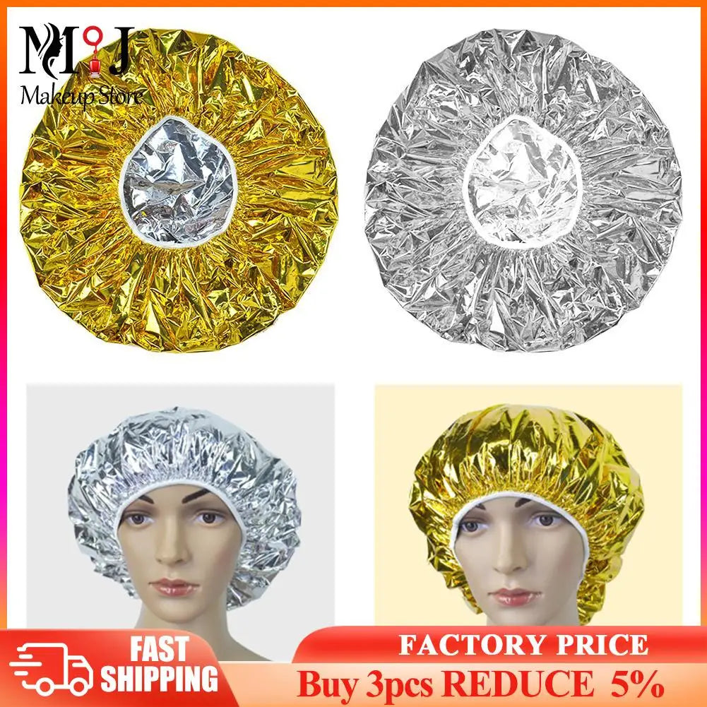 Special Aluminum Foil Heat Insulation Cap Shower Cap
