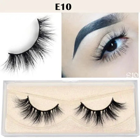 Mink Eyelashes 3D Mink Hair False Eyelashes