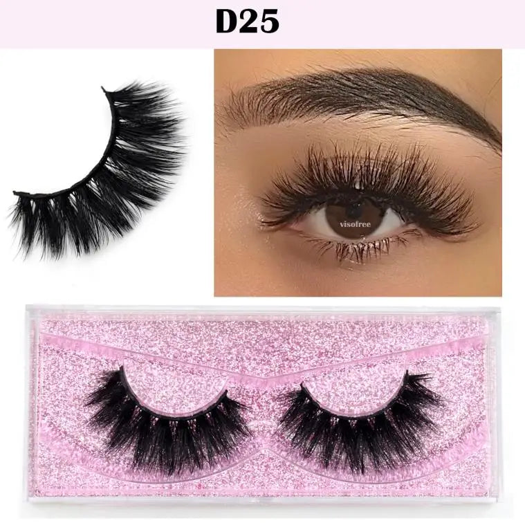 Mink Eyelashes 3D Mink Hair False Eyelashes