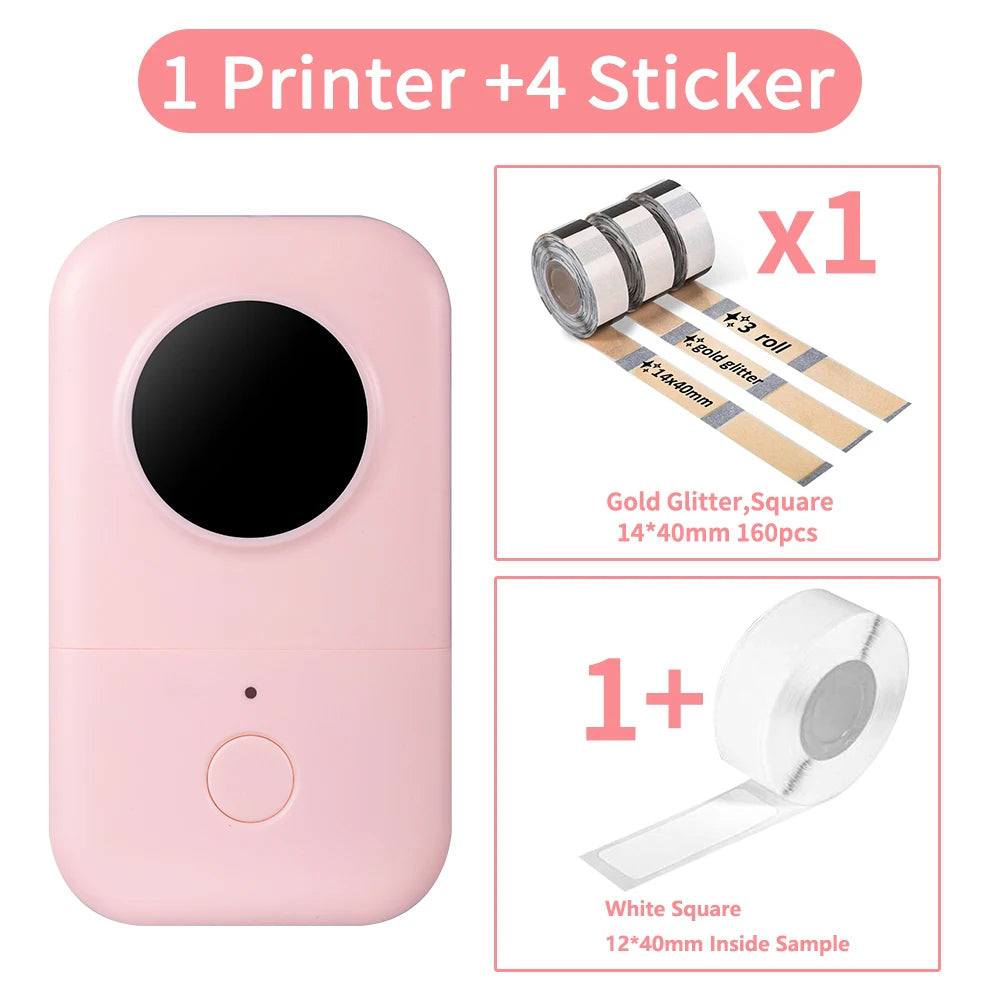 Label Printer Thermal Printing 15mm Stickers Thermal Labels