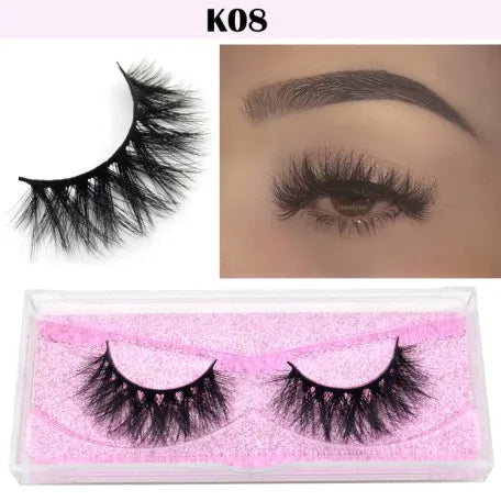 Mink Eyelashes 3D Mink Hair False Eyelashes