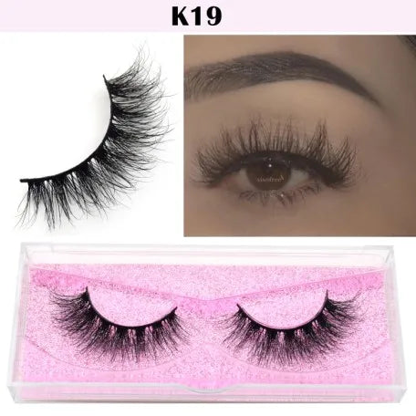 Mink Eyelashes 3D Mink Hair False Eyelashes