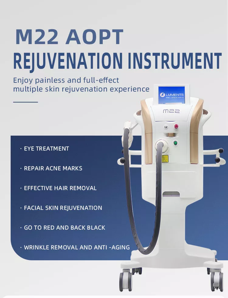 2 in 1 Permanent Hair Removal Equipment Acne Skin Laser Hair Removal Machine