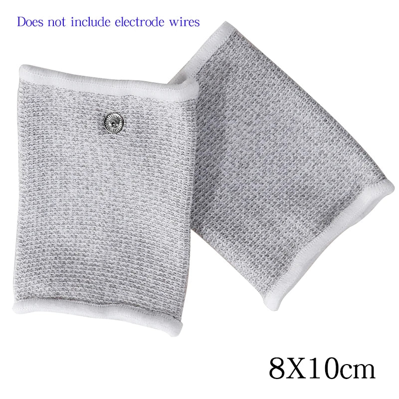 Electric Tens EMS Muscle Stimulator Conductive Silver Fiber Gloves