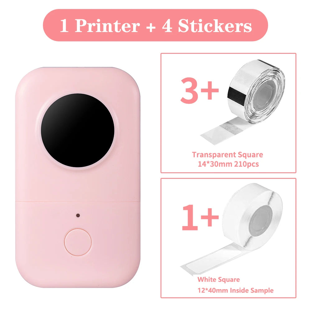 Label Printer Thermal Printing 15mm Stickers Thermal Labels