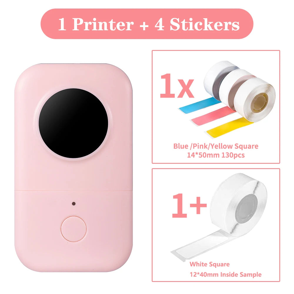 Label Printer Thermal Printing 15mm Stickers Thermal Labels