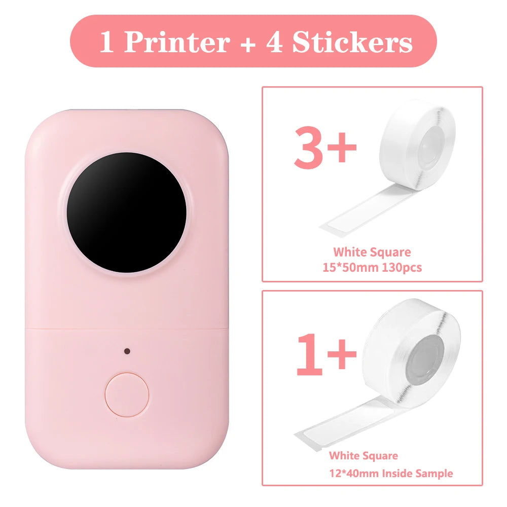 Label Printer Thermal Printing 15mm Stickers Thermal Labels