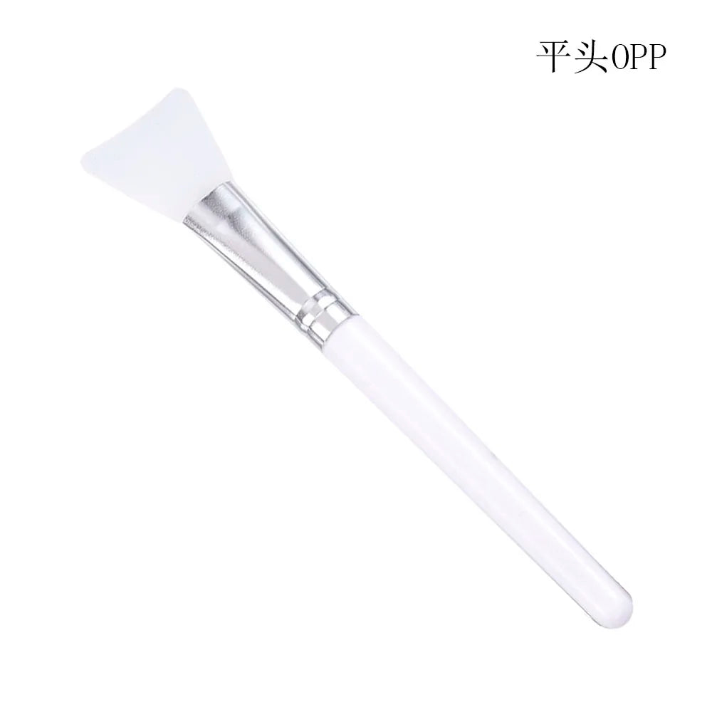 1Pc White Makeup Silicone Facial Mask