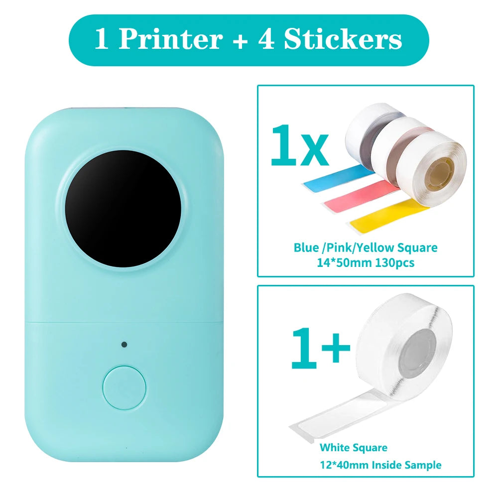 Label Printer Thermal Printing 15mm Stickers Thermal Labels