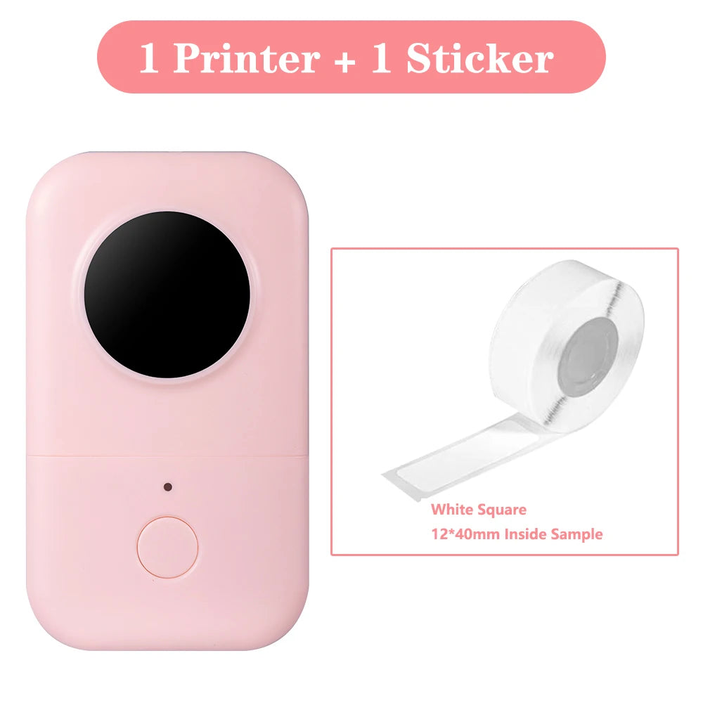 Label Printer Thermal Printing 15mm Stickers Thermal Labels