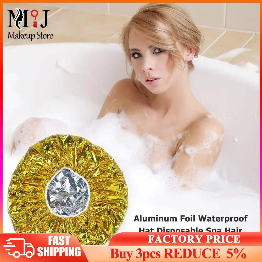 Special Aluminum Foil Heat Insulation Cap Shower Cap