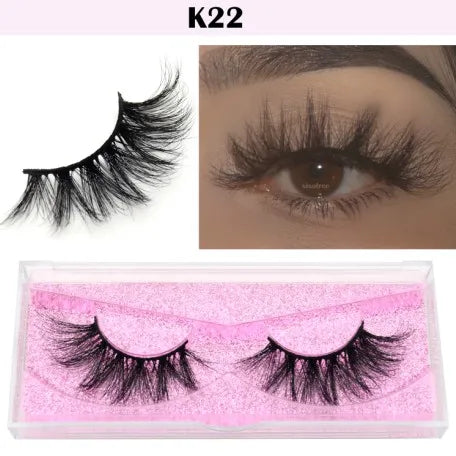 Mink Eyelashes 3D Mink Hair False Eyelashes