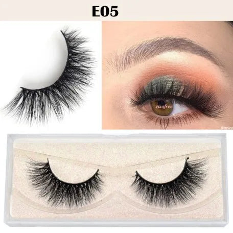 Mink Eyelashes 3D Mink Hair False Eyelashes