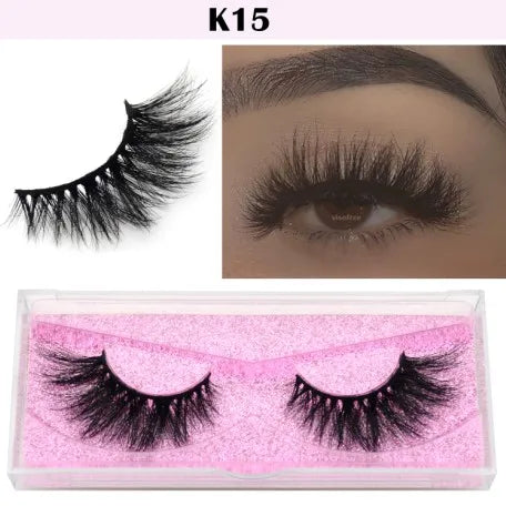 Mink Eyelashes 3D Mink Hair False Eyelashes