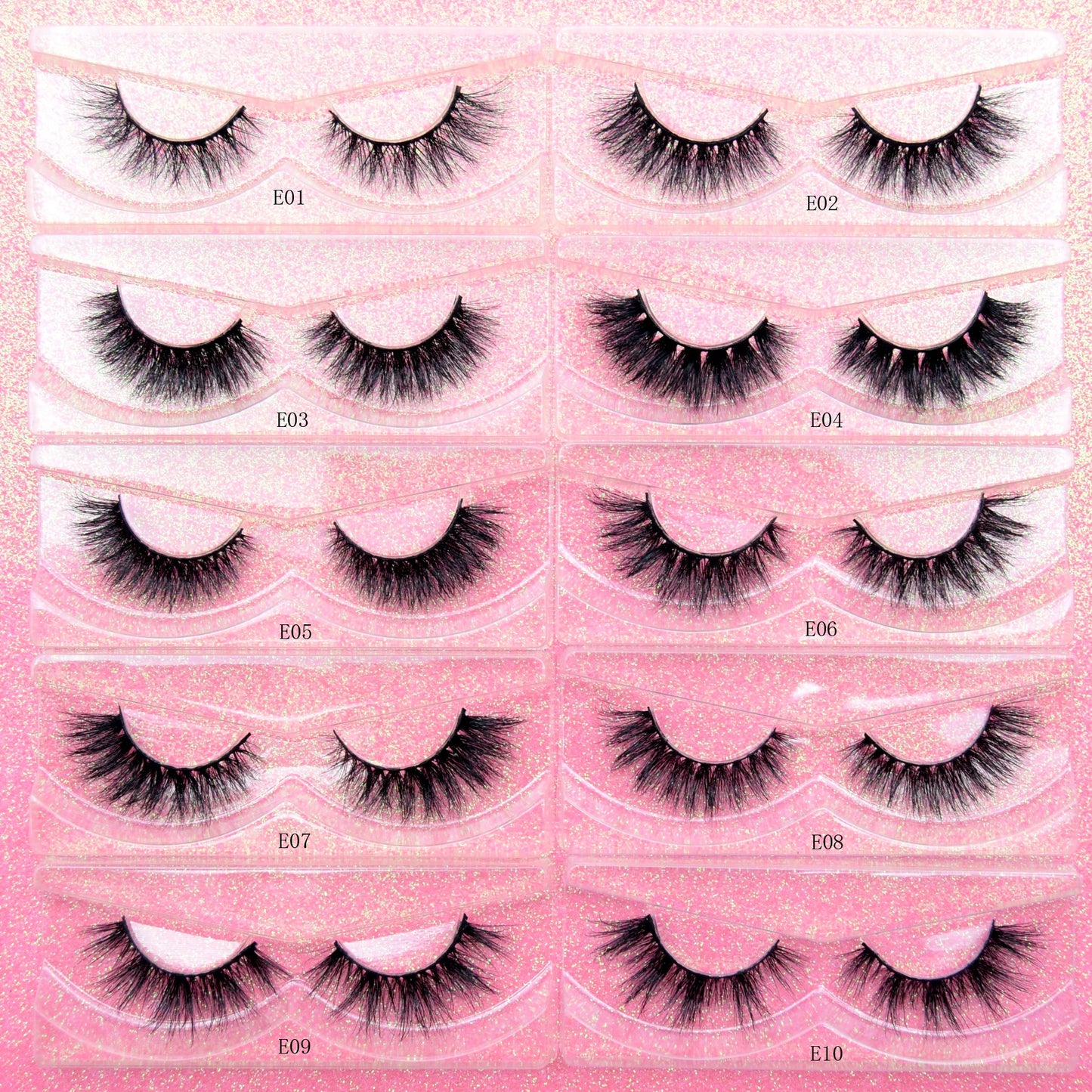 Mink Eyelashes 3D Mink Hair False Eyelashes