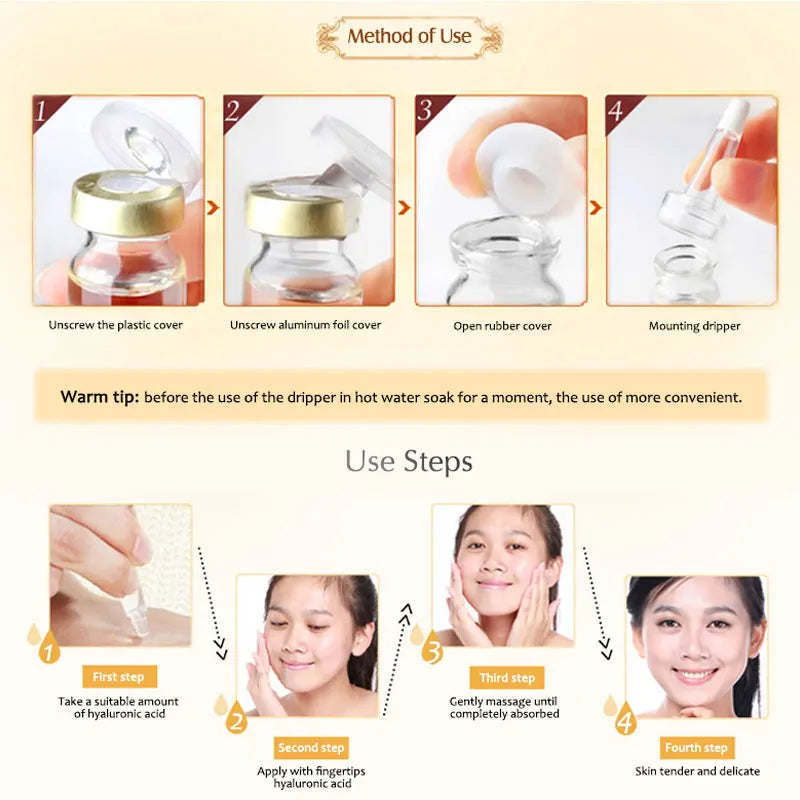 Peptides Face Serum 5pcs/Lot for Moisturizing Facial iquid