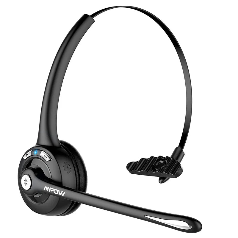 1/2 pack Mpow Pro Office Wireless Bluetooth V5.0 headphone
With Microphone 13H Talking Time For Driver Call Center Skype Office
