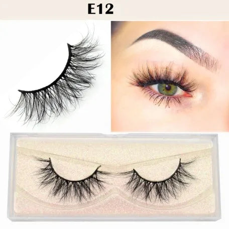 Mink Eyelashes 3D Mink Hair False Eyelashes