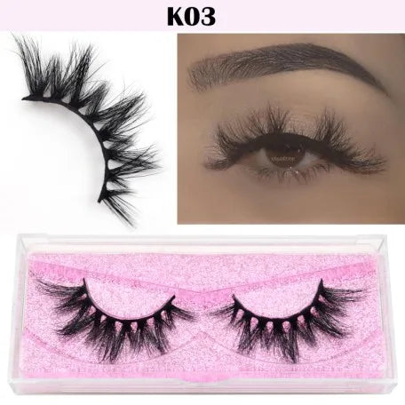 Mink Eyelashes 3D Mink Hair False Eyelashes