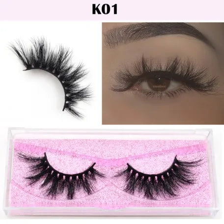 Mink Eyelashes 3D Mink Hair False Eyelashes