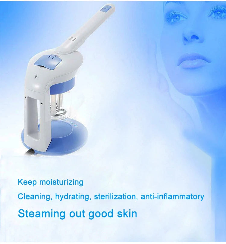 Facial & Hair Steamers Professional 2in1 Sauna Ozone Vaporizer Face Steamer Thermal Cap