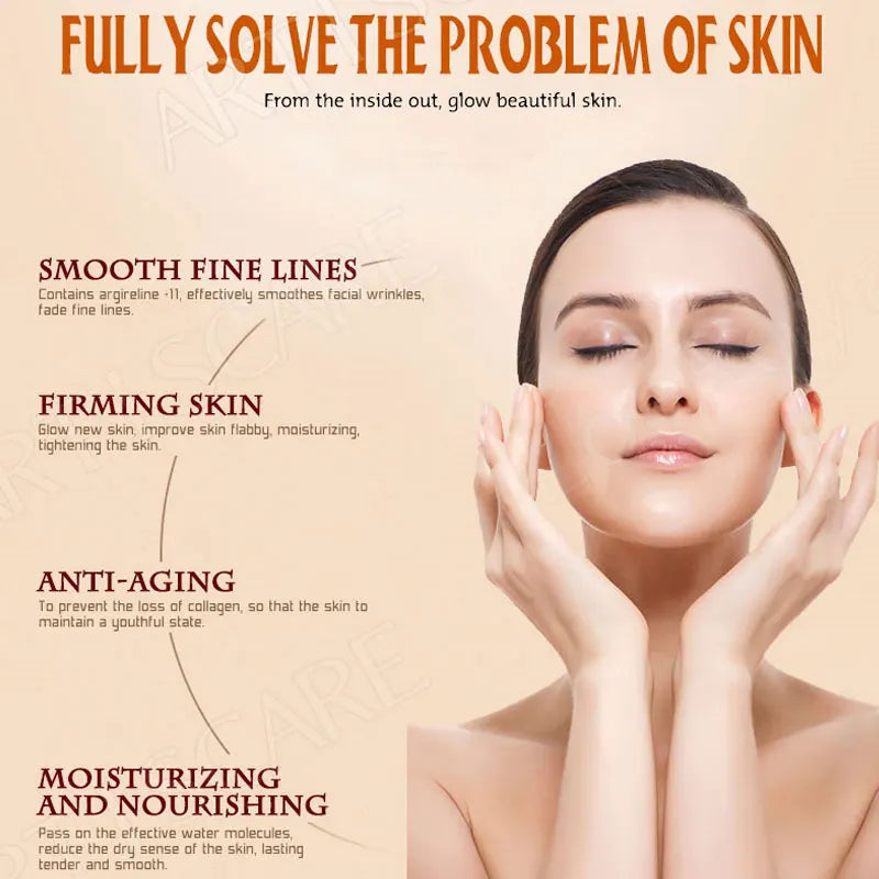 Peptides Face Serum 5pcs/Lot for Moisturizing Facial iquid