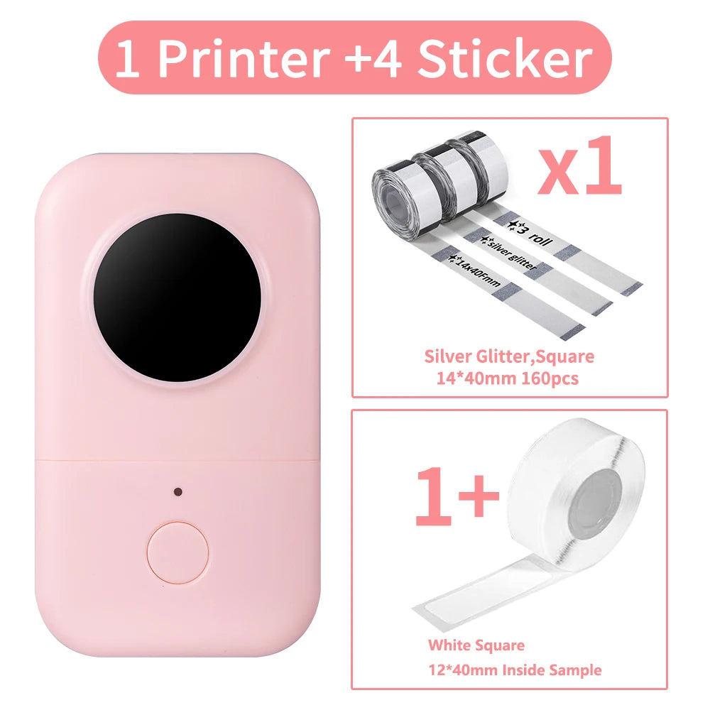 Label Printer Thermal Printing 15mm Stickers Thermal Labels