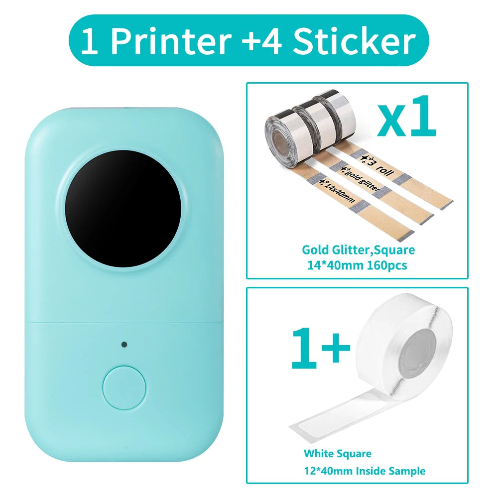 Label Printer Thermal Printing 15mm Stickers Thermal Labels