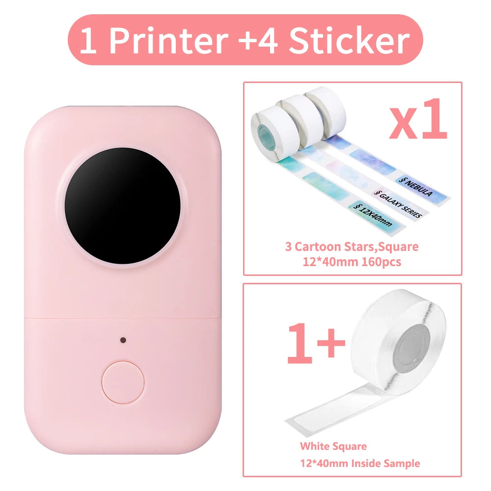 Label Printer Thermal Printing 15mm Stickers Thermal Labels