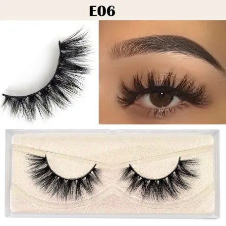 Mink Eyelashes 3D Mink Hair False Eyelashes