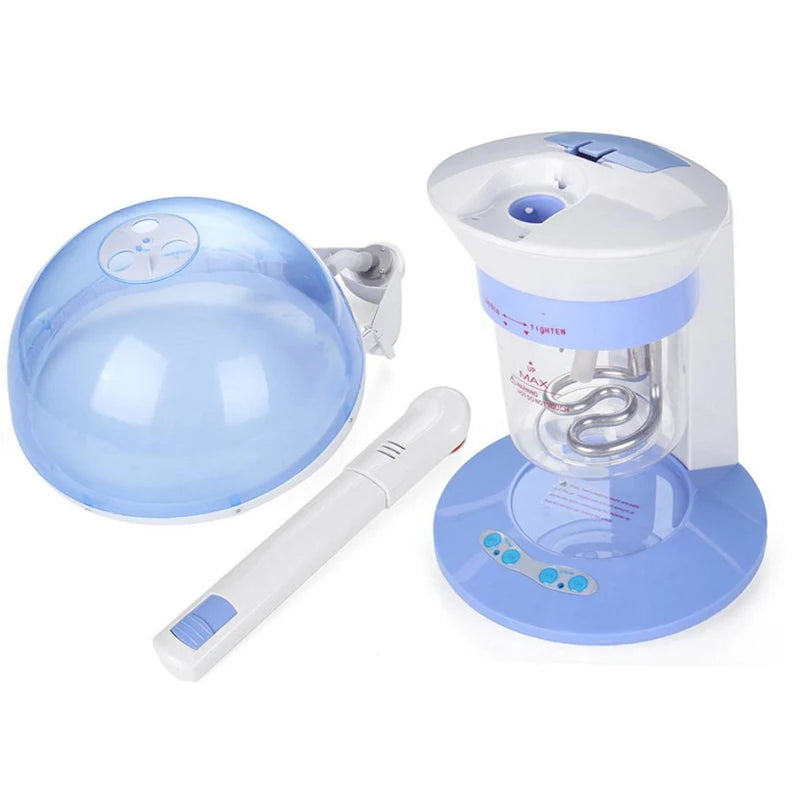 Facial & Hair Steamers Professional 2in1 Sauna Ozone Vaporizer Face Steamer Thermal Cap