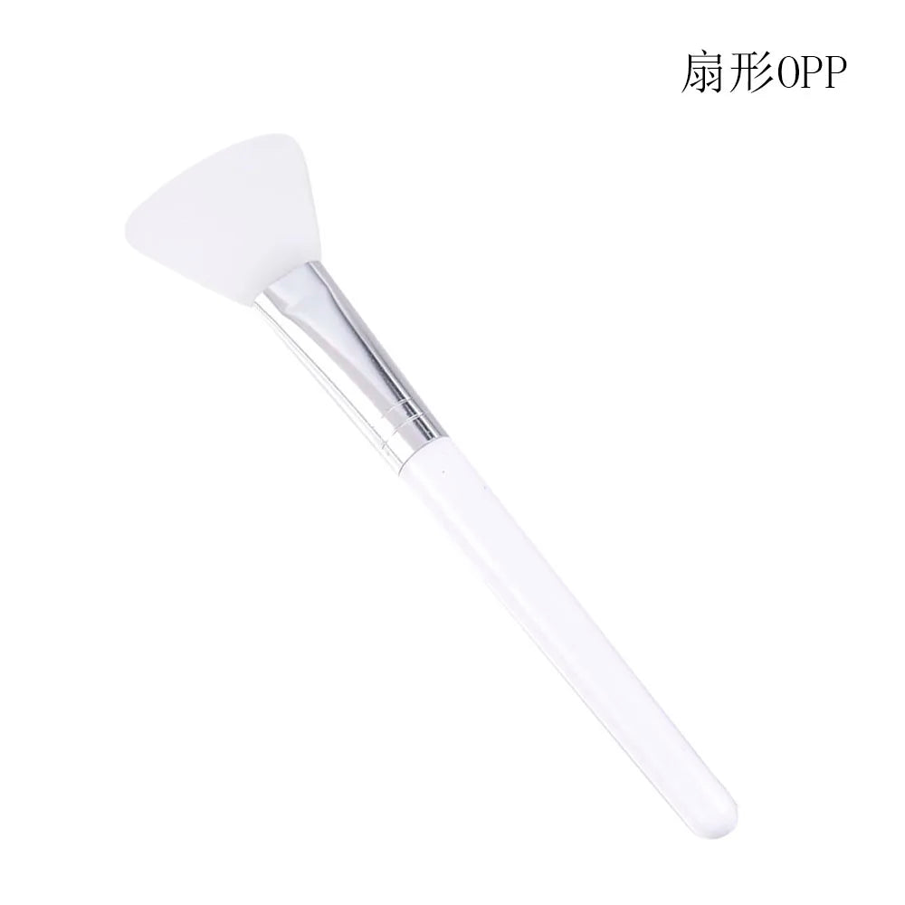 1Pc White Makeup Silicone Facial Mask