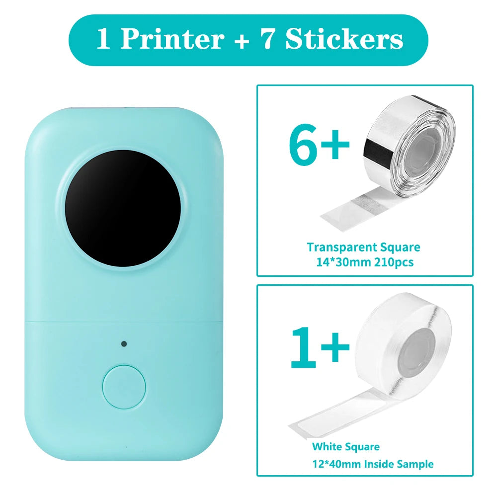 Label Printer Thermal Printing 15mm Stickers Thermal Labels